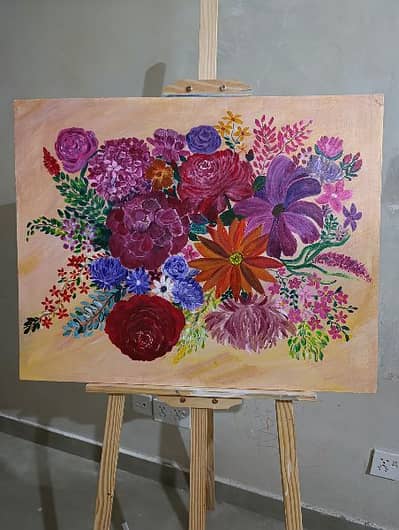 texture art , acrylic painting