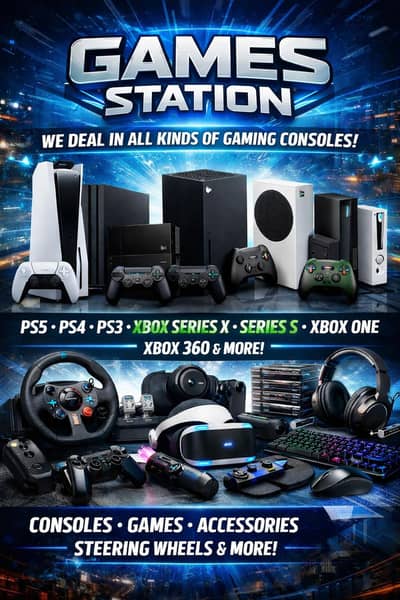 Discounted Deals PS5|PS4|PS3 |XBOX ALL MODELS AVAILABLE |GAMES STATION