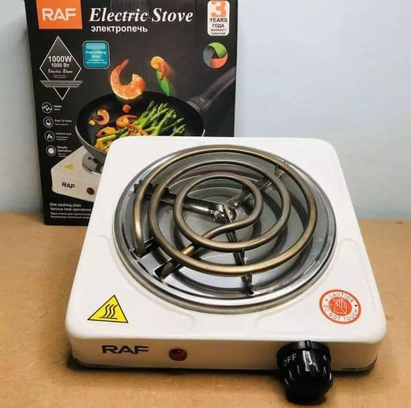 Electric Stove: Single 1000W Electric Burner for Compact, Efficient Cooking