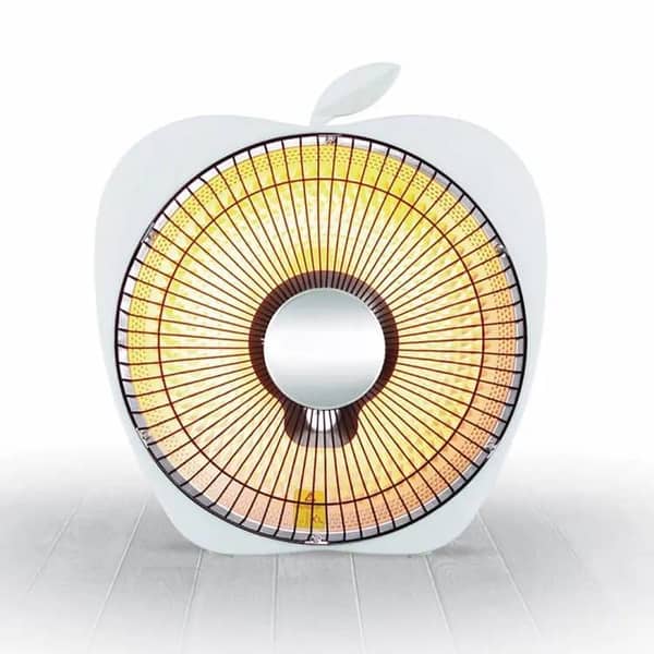 Sun Halogen Dish Heater 300W/600W – Portable Apple-Shape Electric Room Heater
