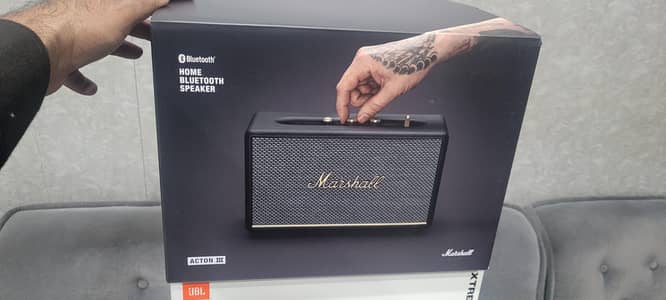 Marshall Acton 3 wireless Bluetooth Speaker Black