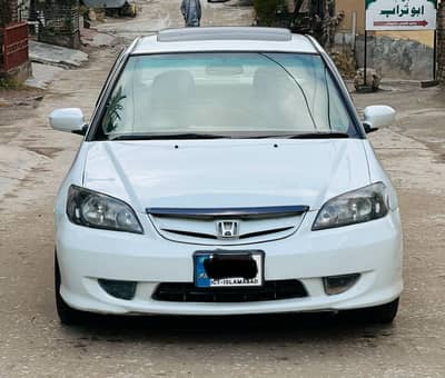 Honda civic 2004 model Islamabad registered Sunroof