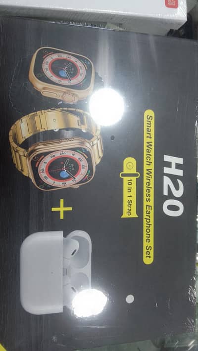 Smart watch 8 in 1 with earpods