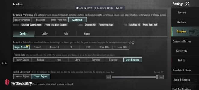 RED MAGIC 10 PRO | 12GB + 256GB | GLOBAL VERSION | 10/10 PUBG 120PFPS