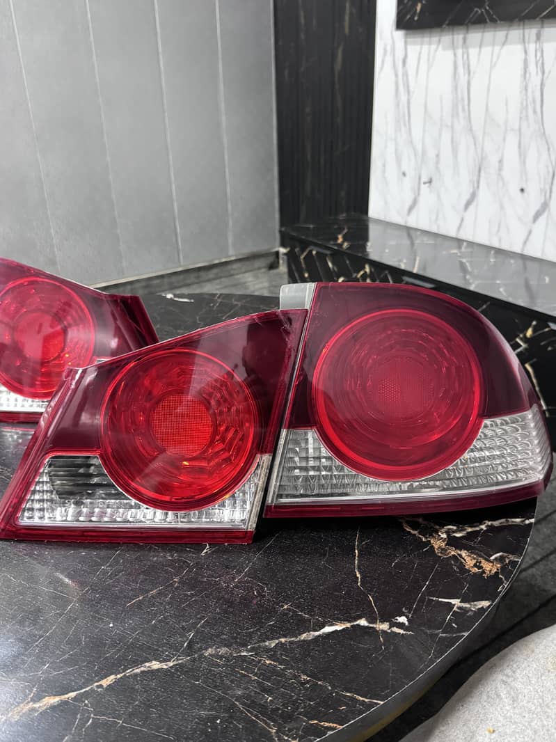 Civic reborn back lights complete set with orignal bulbs - Lights ...