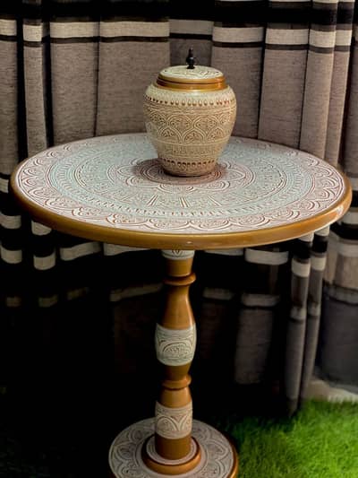Wooden Naqshi Art  Coffee Tables