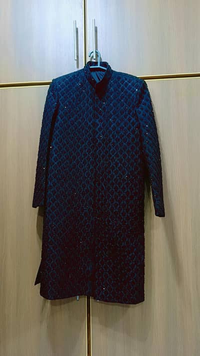 black sherwani - dulha house