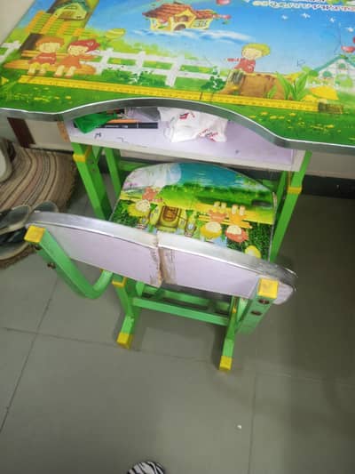 Kids Study Table With Chair