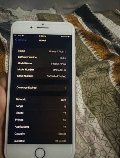 iPhone 7 Plus PTA approved lush condition