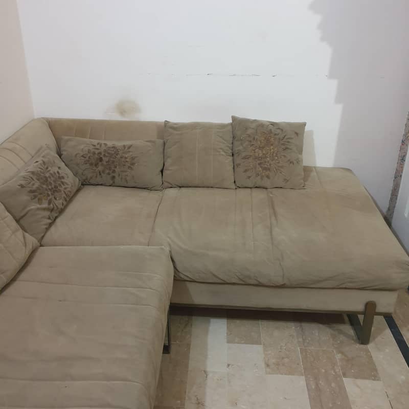 L SHAPE SOFA SET 1