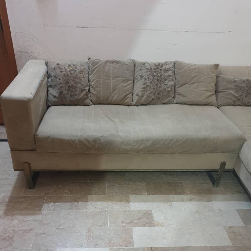 L SHAPE SOFA SET 2