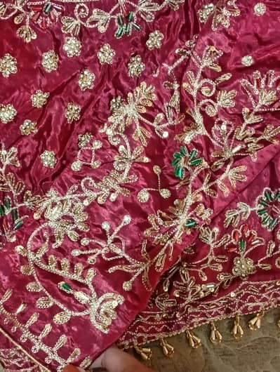 Heavy Maroon Lehenga Choli – Boutique Made, Single Wear
