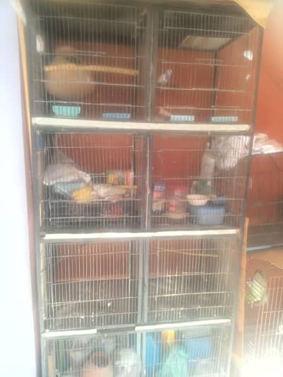 8 portions partition cage for sell