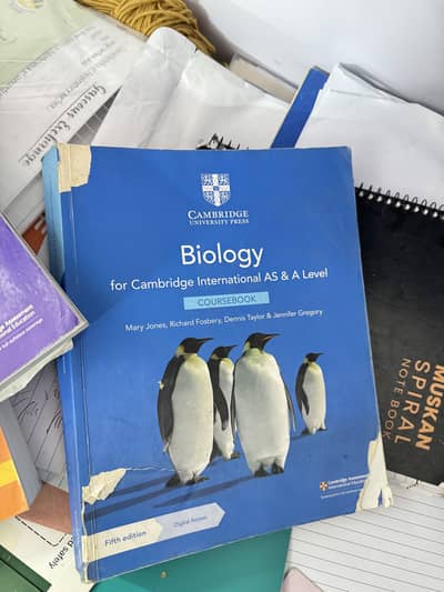 A level SCIENCES books