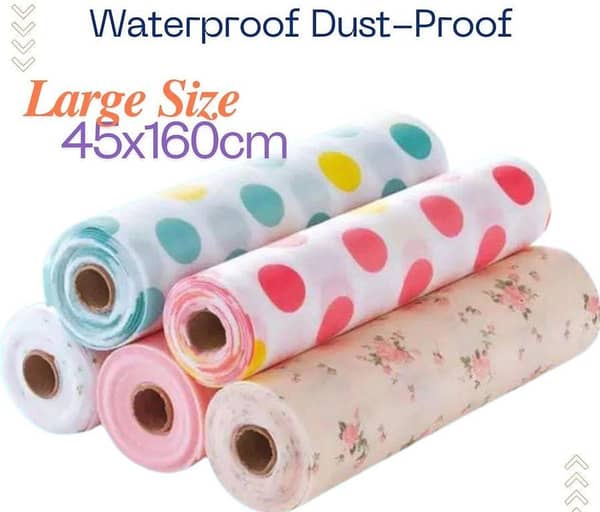 45x160 cm Kitchen and Drawer Liner – Dust-Proof, Damp-Proof, Waterproof Table Mat