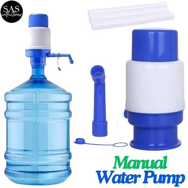Manual Water Pump for 19-Liter Cans - Large Bottle Dispenser