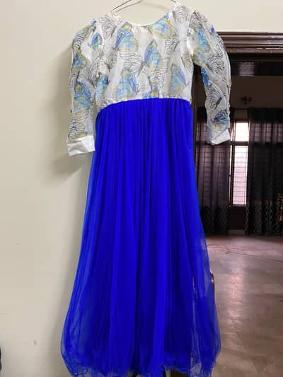 1 piece net + organza froq