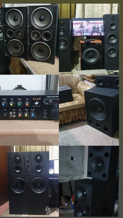 speakers and amplifiers