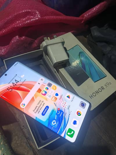 honor x9a 8 256 all ok with box original charger exchange offer