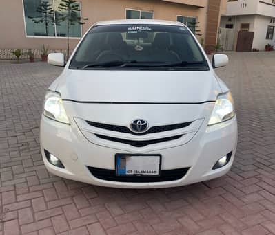 Toyota Belta 1.5, Islamabad registered, white colour for sale