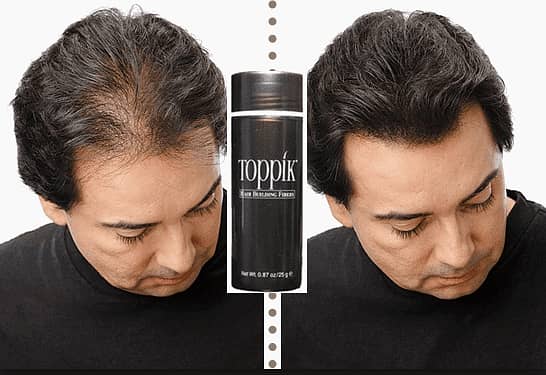 Toppik Hair Building Fiber Spray 27.5g - Black or Dark Brown for Men and Women