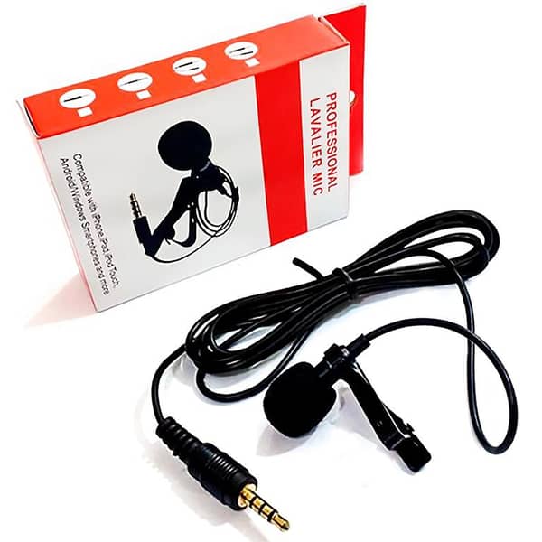 Professional Lavalier Microphone for TikTok and Voice Recording