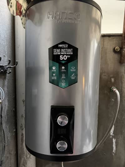 Hanco Semi Instant Electric Geyser Fast Heating & Safe Use