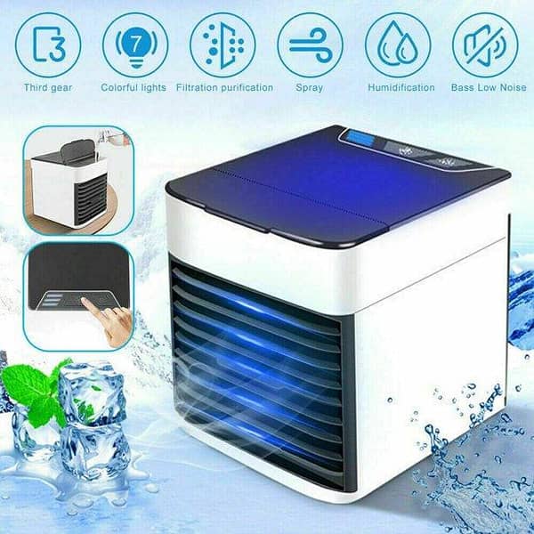 Arctic Air Ultra: 3-in-1 USB Portable Air Cooler with LED Night Light