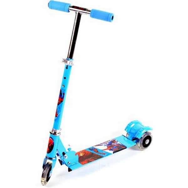 Scooty for Kids - 3-Wheel Foldable Mini Kick Scooter, Multi-Color Personal Scooter for Safe and Fun Rides