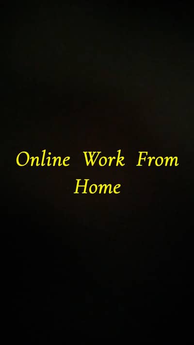 online work from home