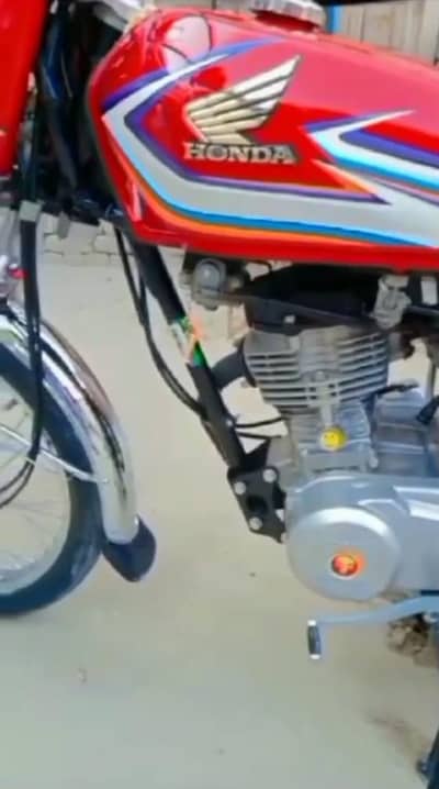 Honda 125 motorcycle 2016 model May contact #//0322//6338//964//#