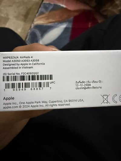 Airpods 4 without ANC A3050 Model. Brand New