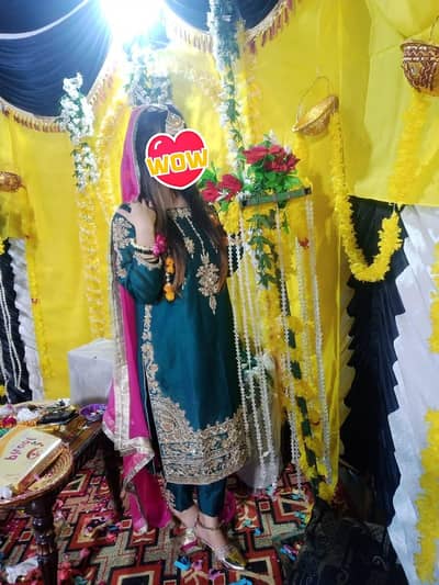 mehndi dress
