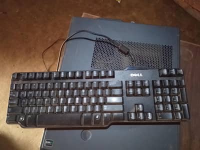 Dell screen and Lenovo CPU hp mouse