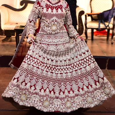 Bridal baraat dress