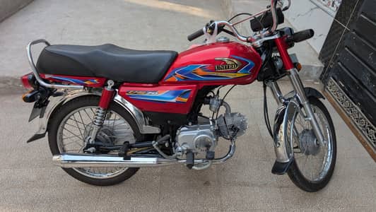 United 70cc fresh condition