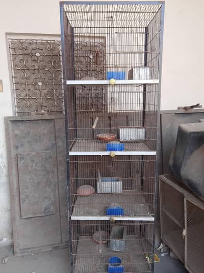 premium cage for parrots