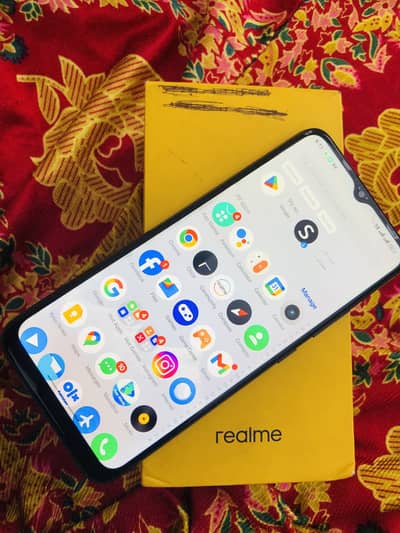 Realme c25 completely boxx