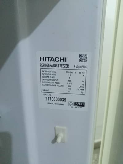 Hitachi-Refrigerator Freezer