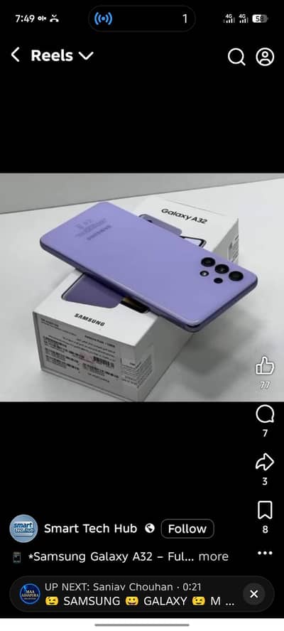 Samsung Galaxy a32 6/128 gp my WhatsApp number 0324-12-95-120