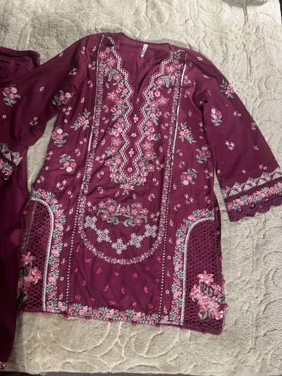 Ethnic 2 piece in perfect condition Size: Xs for Eid, Basant, Party