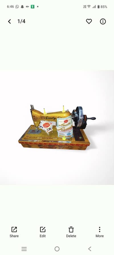 فیملی سلائی مشین جاپانی پرزوں کے ساتھ – 15 سال کی وارنٹی اور گارنٹی