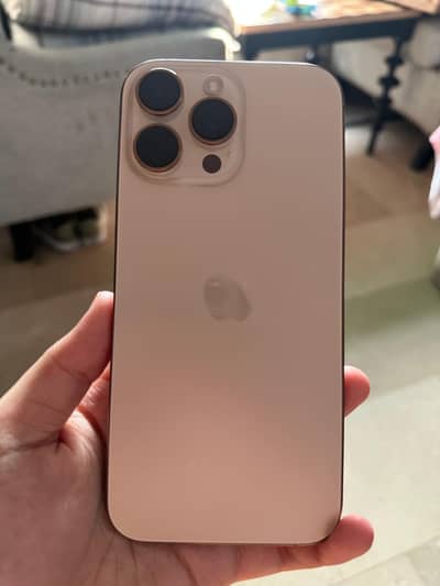 16 pro max | PTA | Desert Titanium | 256gb