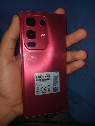 infinix note 50s 8/256 c/p/i/d  with box and charger