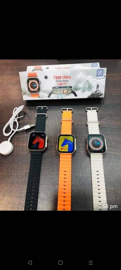 smartwatch and headphones etc