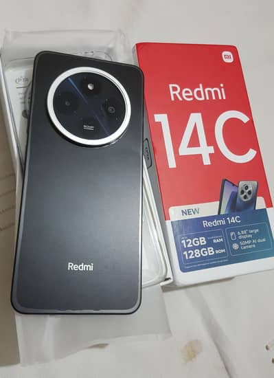Redmi 14C 6/128 For sale Condition 10/10 with 33w charger and box.