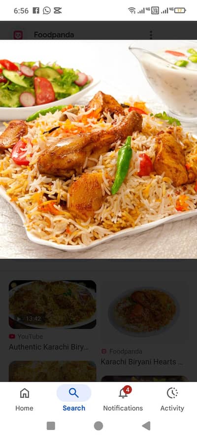 30 saal experience hai chines indian Pakistani khane banane atte hai