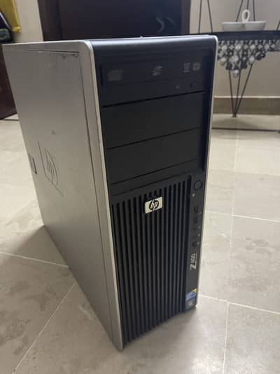 HP Z400 Xeon Gaming PC | GTX 760 2GB | Lenovo Monitor