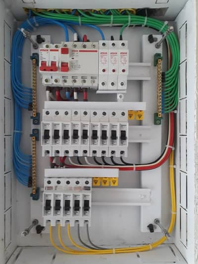 Electrician services domestic and industrial