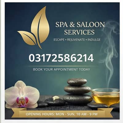 spa and saloon / spa services / Spa,Services only for females Spa
